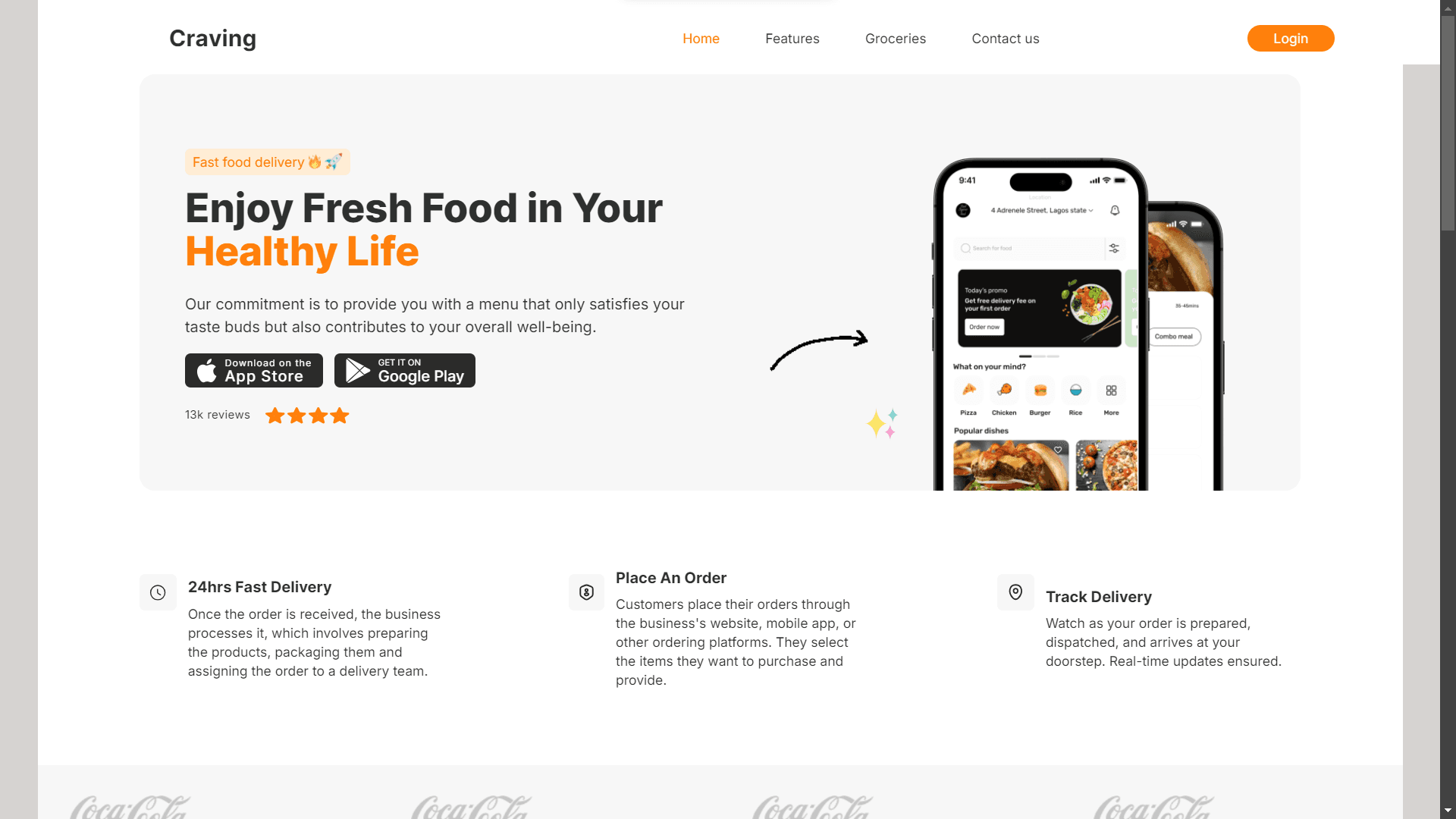 Craving Food project